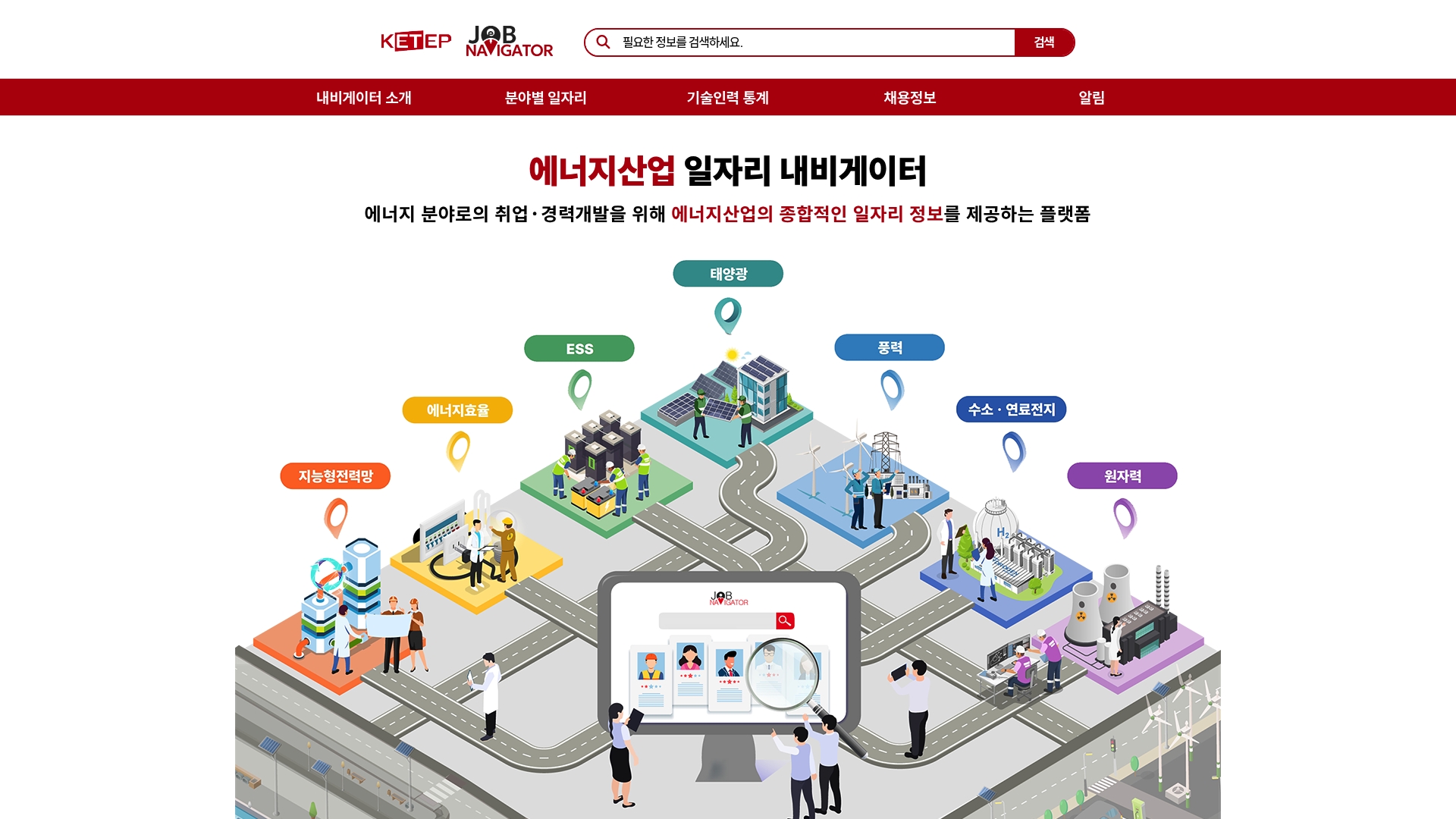 에너지산업 일자리 내비게이터 채용정보 보기 에너지산업 일자리 내비게이터 채용정보
