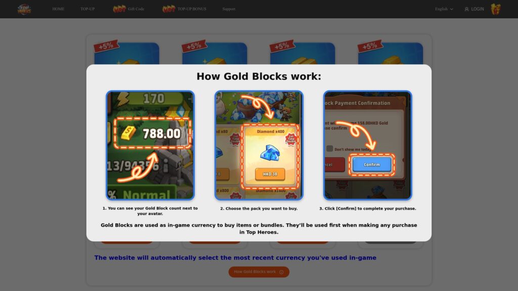 탑히어로즈 PC버전 홈페이지 로그인하기 1 탑히어로즈 PC버전